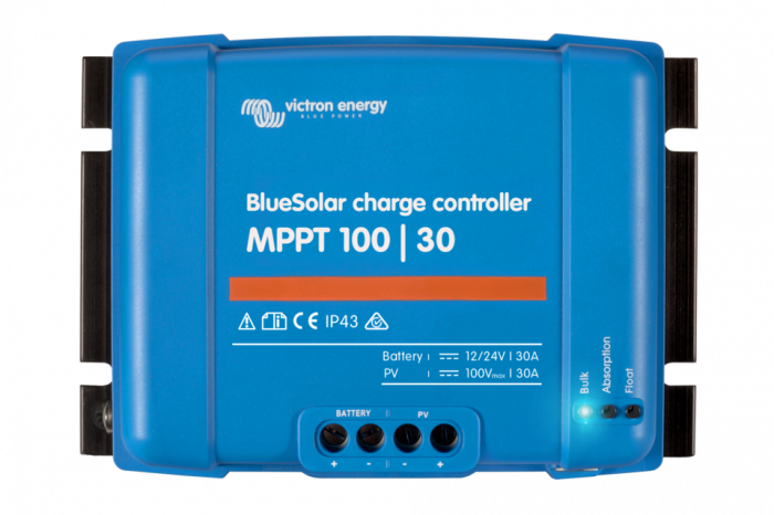 incarcator solar 12v 24v 30a victron energy bluesolar mppt 100/30 - imagine 6